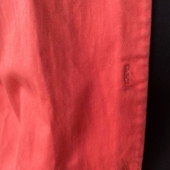 Ladies Blouse Orange, By August Silk LOGIC, Sz 8 - Picture 8 of 12